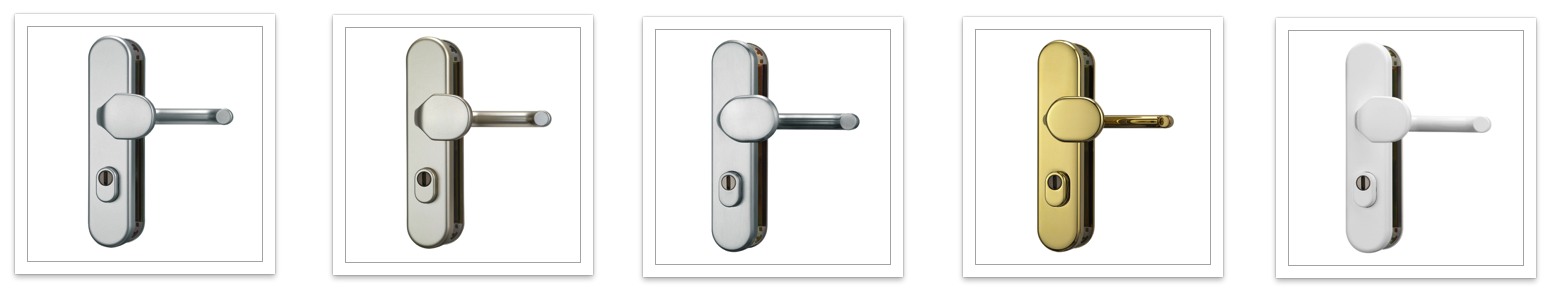 Schutzbeschlag rund | Wohnungstür | Kernziehschutz | Wechselgarnitur 8