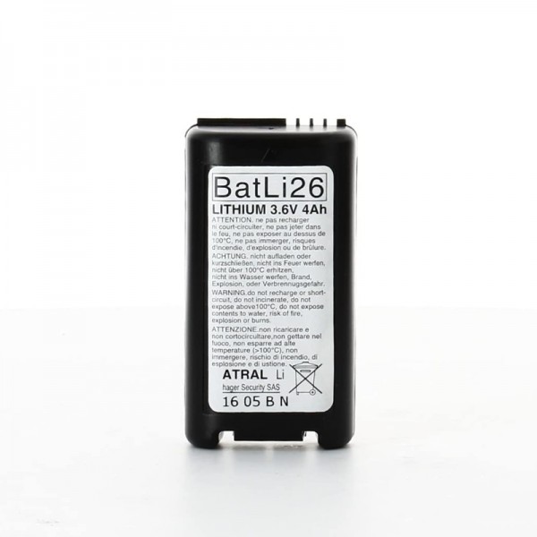 Batterie Batli26 | Funk-Alarmanlage | Lithium 3,6V / 4AH | Daitem