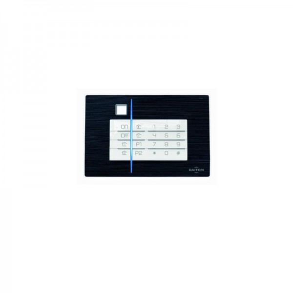 Deko-Cover Schiefer für Code-Bedienteil | Abdeckung | D22 Alarmanlage